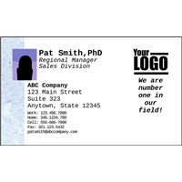 Business Card w Photo (Easy)