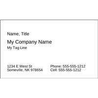 Business Card - Design Online